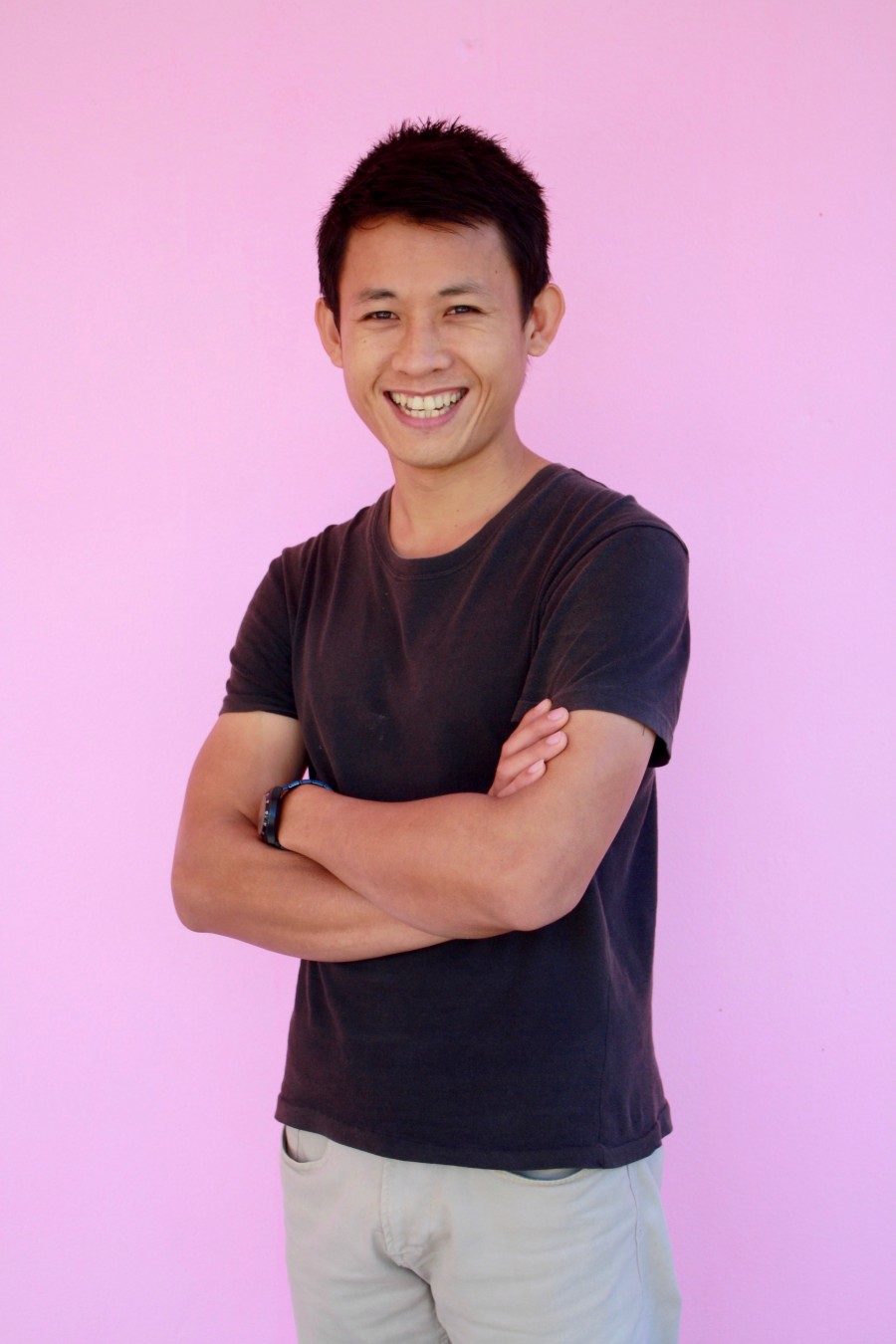 Sichan, our local Lao teaching partner at the Mekong English Centre, Nam Thuam.