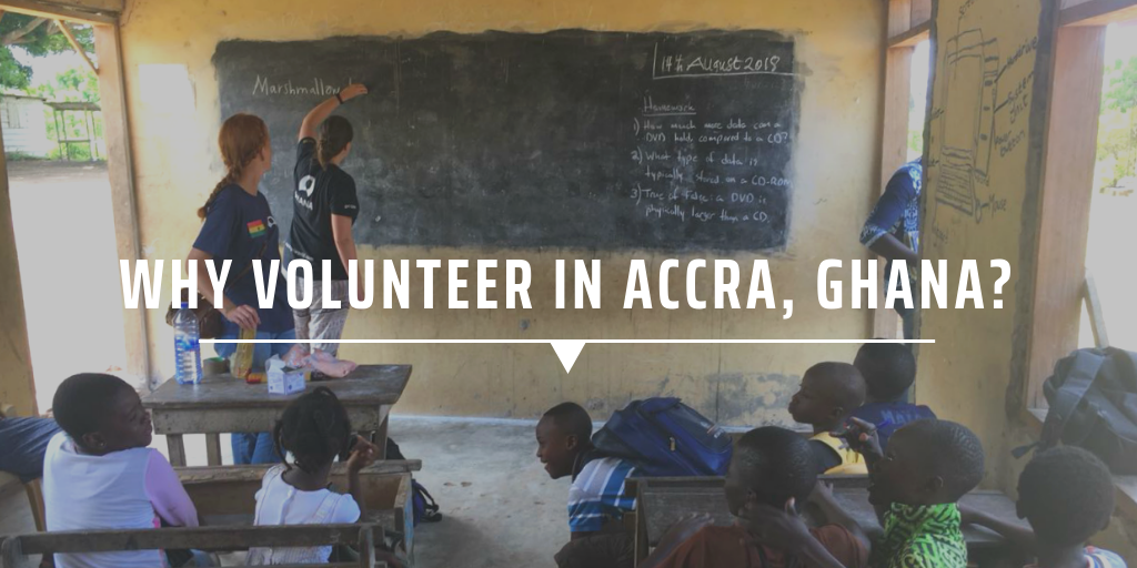 volunteer in Ghana