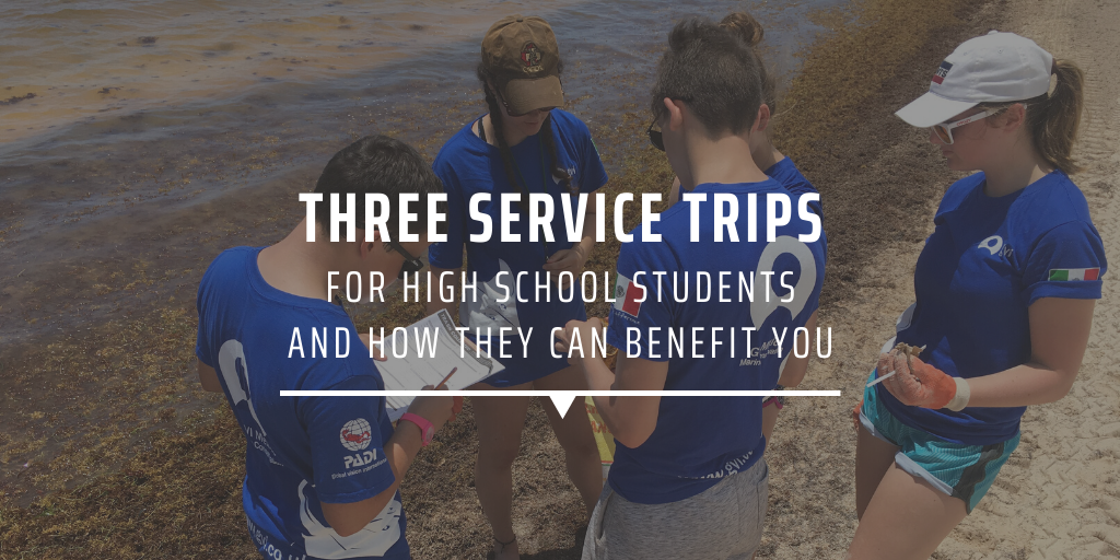 Three service trips for high school students and how they can benefit you